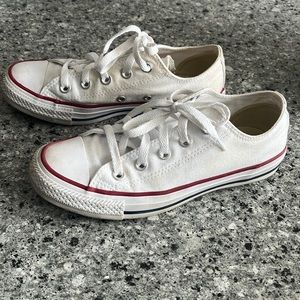 White Low Top Converse